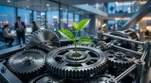 Pequenas e médias empresas (PMEs) participando do Programa SPARK do Pacto Global da ONU, um treinamento gratuito para sustentabilidade e negócios responsáveis.